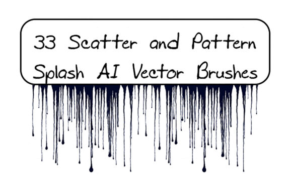 Download 33 Splashes Illustrator Brushes - Illustrator Collection