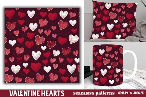 Download Valentines Day Seamless Pattern - Premium Resources