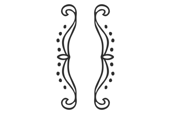 Download Doodle Braces. Decorative Frame Element. - Frame Collection